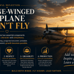 Mindful Reflection: A One-Winged Airplane Won't Fly
