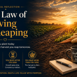 Mindful Reflection: The Law of Sowing and Reaping