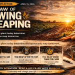 Mindful Reflection: The Law of Sowing and Reaping