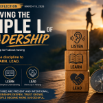 Mindful Reflection: Achieving the Triple L of Leadership