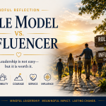 Mindful Reflection: Role Model vs. Influencer