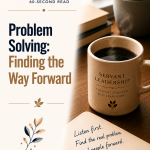 Mindful Minute - Problem Solving, Finding the Way Forward